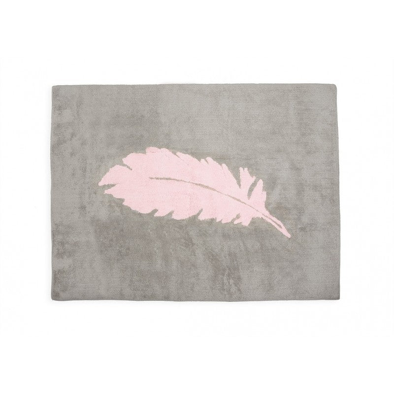 Aratextil tapete pluma gris rosa 120x160