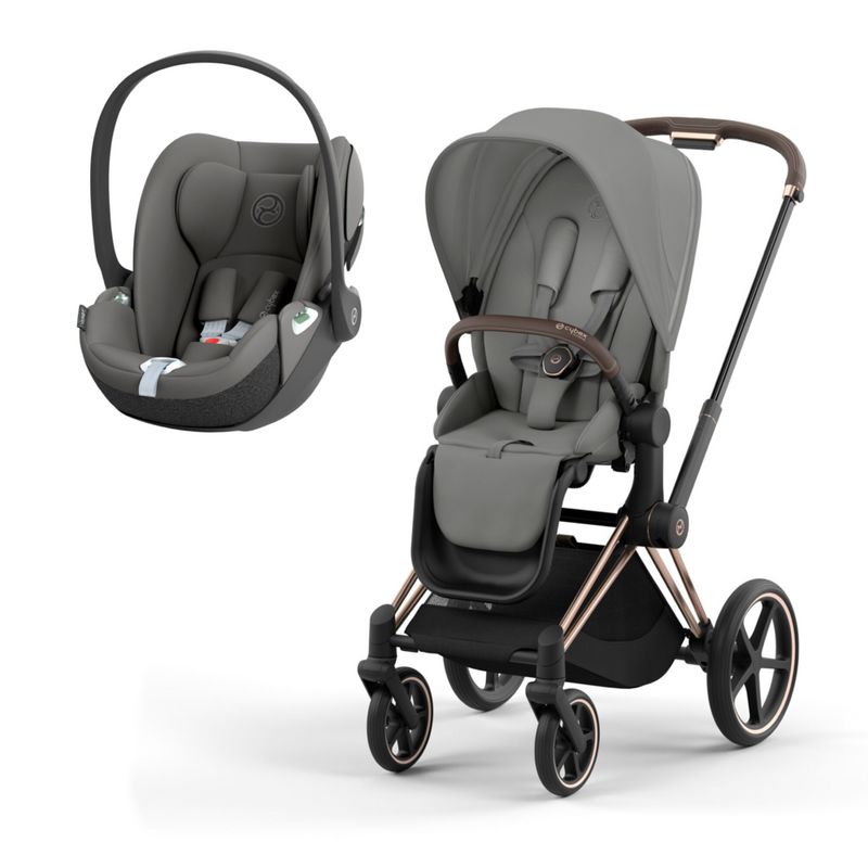 Cybex Priam Rose Gold Mirage Grey +Cloud T i Size Mirage Gry