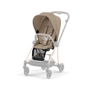 Cybex Mios Matt Black Cozy Beige + Alcofa Mios Lux Cozy Beige + Cloud T Plus Cozy Beige + Base T