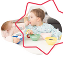 Badabulle Babete Mangas Azul