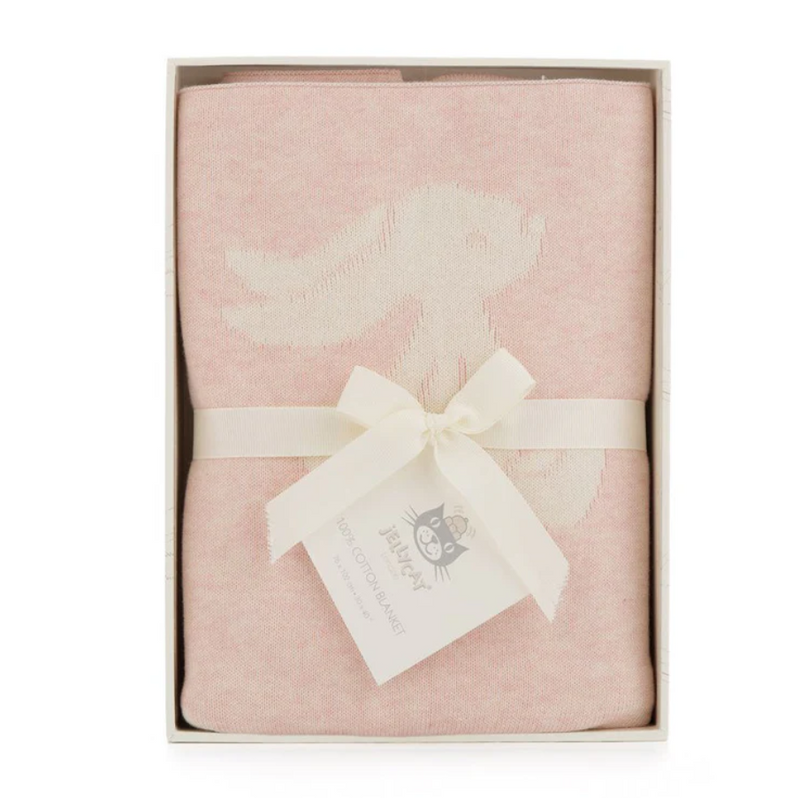 Jellycat Bashful Pink Bunny Blanket