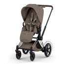 Cybex e-Priam Style Champagne Gold Coconut Brown