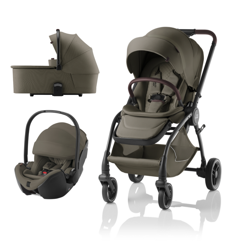 britax romer carrycot Britax Romer Trio Rio + Carrycot + Baby-Safe Pro Lux Olive