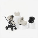 Jané Trio Muum Sand II + Alcofa + Kombibaby Matt Black