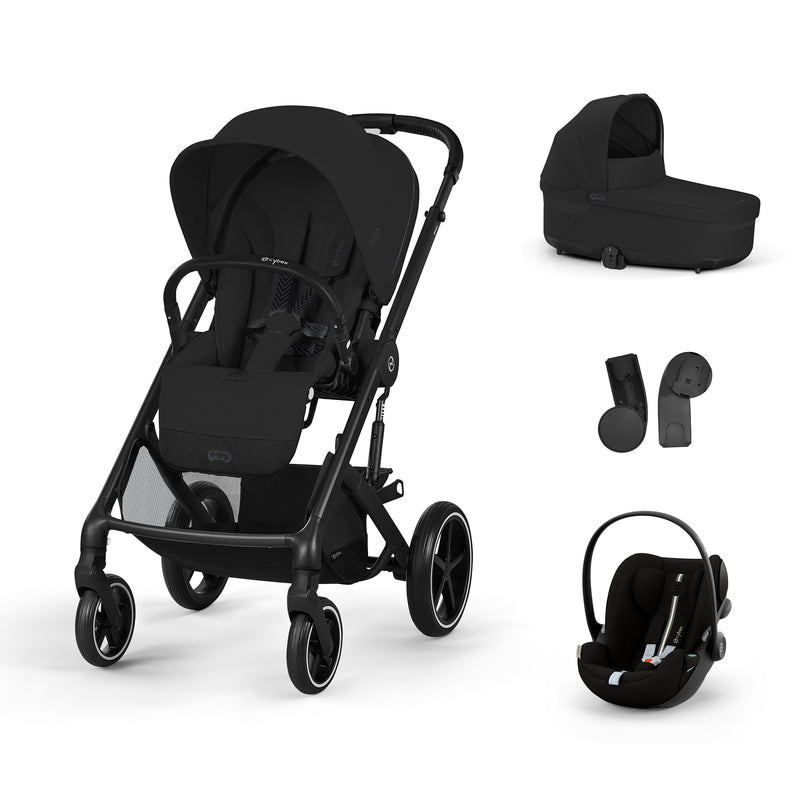 Cybex Balios S Lux + Alcofa + Cloud G Plus Moon Black