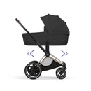 Cybex e-Priam Style Champagne Gold Sepia Black