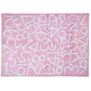 Aratextil tapete números rosa 120x160