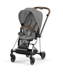 Cybex Mios Chrome Brown Seat Pack e Alcofa Lux Pearl Grey