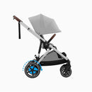 Cybex Pack eGazelle S + Alcofa + Cloud G Plus + Adaptadores + Base G Stone Grey