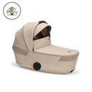 Cybex Talos S Lux TPE + Alcofa Dobrável Almond Beige