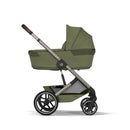 Cybex Balios S Lux 2 + Alcofa Dobravel Moss Green