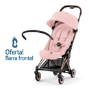 Cybex Coya Rosegold Peach Pink com Barra Frontal