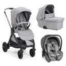 Chicco Trio Bellagio 2.0 Lunar Rock com First Seat Recline e Alcofa Flexi