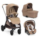 Chicco Trio Bellagio 2.0 Caramel com First Seat Recline e Alcofa Flexi