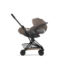 Cybex Coya Comfort Matt Black Coconut Brown