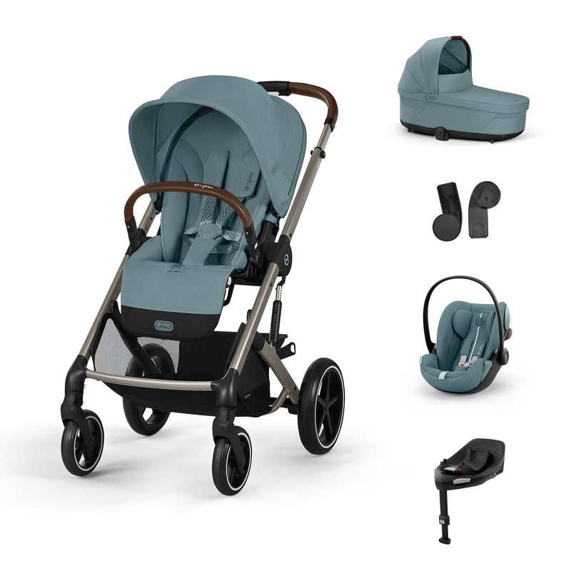 Cybex Balios S Lux + Alcofa + Cloud G Plus Stormy Blue + Base G