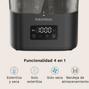 Babybrezza Super Quick 10 Minute Sterlizer Dryer Black