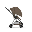 Cybex Mios Comfort Matt Black + Alcofa Dobrável Coconut Brown + Cloud T Sepia Black + Base T