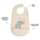 Done By Deer Bib Velcro Celebration Sand