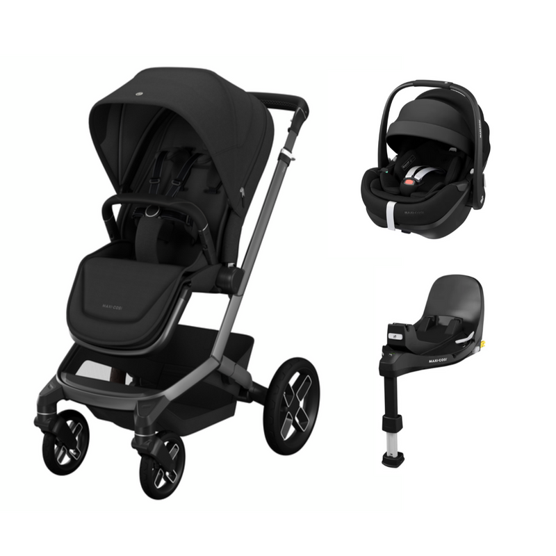 Maxi Cosi Fame Twillic Black + Pebble 360 Pro2 + Base 360 P