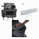 Maxi Cosi Fame+ Pebble 360 Pro2 + Alcofa Twillic Graphite