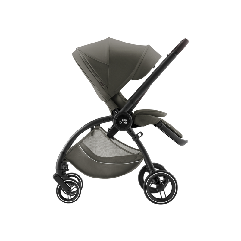 Britax Romer Rio + Alcofa + Baby-Safe Pro Lux Urban Olive + Base