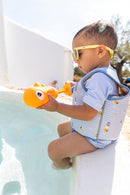 Saro Colete Flutuador Aprendizagem Azul Tam S