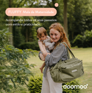 Bolso cambiador Doomoo Fluffy Pana Kaki