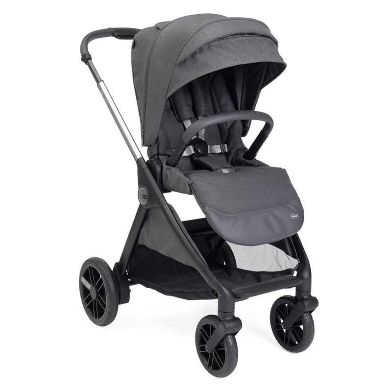 Chicco Duo Bellagio com First Recline Black Satin + Base iFull 360