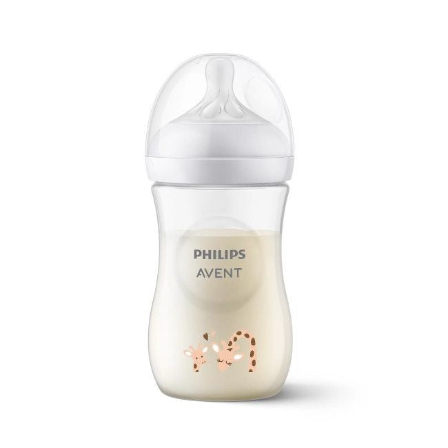 Philips avent biberão natural response girafa 260ml