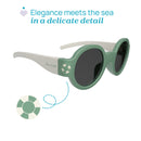 Chicco Óculos de Sol Lentes Fumadas Verde 0M+