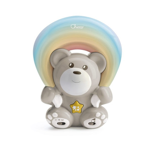 Chicco Projetor Ursinho Rainbow Bege