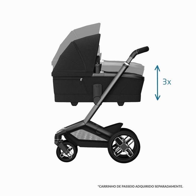 Maxi Cosi Alcofa Fame Twillic Black