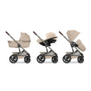 Cybex Talos S Lux TPE + Alcofa Dobrável Almond Beige