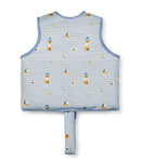 Saro Colete Flutuador Aprendizagem Azul Tam M