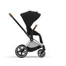Cybex priam assento & chassi chrome brown
