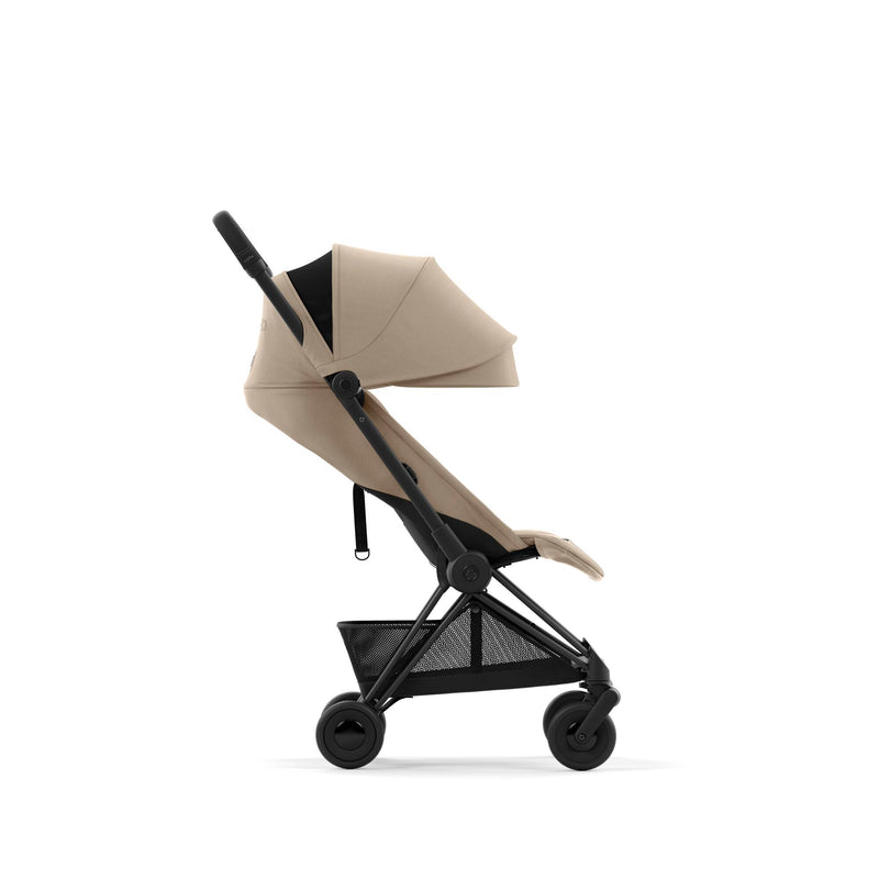 Cybex Coya Matt Black Cozy Beige