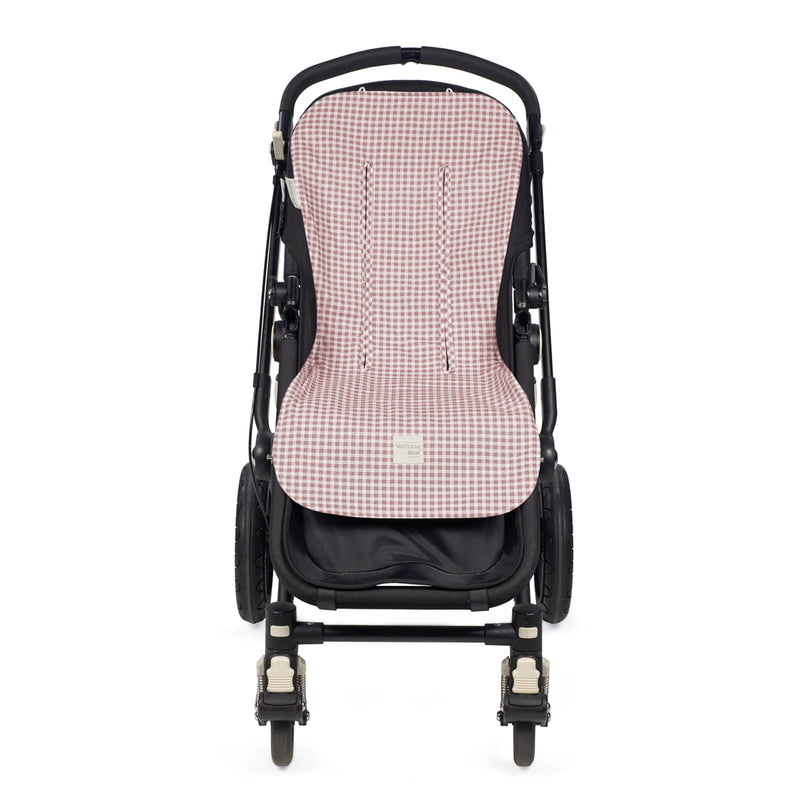 Walking Mum Seat Liner I Love Vichy Rosa Checks