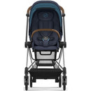 Cybex Mios Chrome Brown Seat Pack e Alcofa Lux Dark Blue