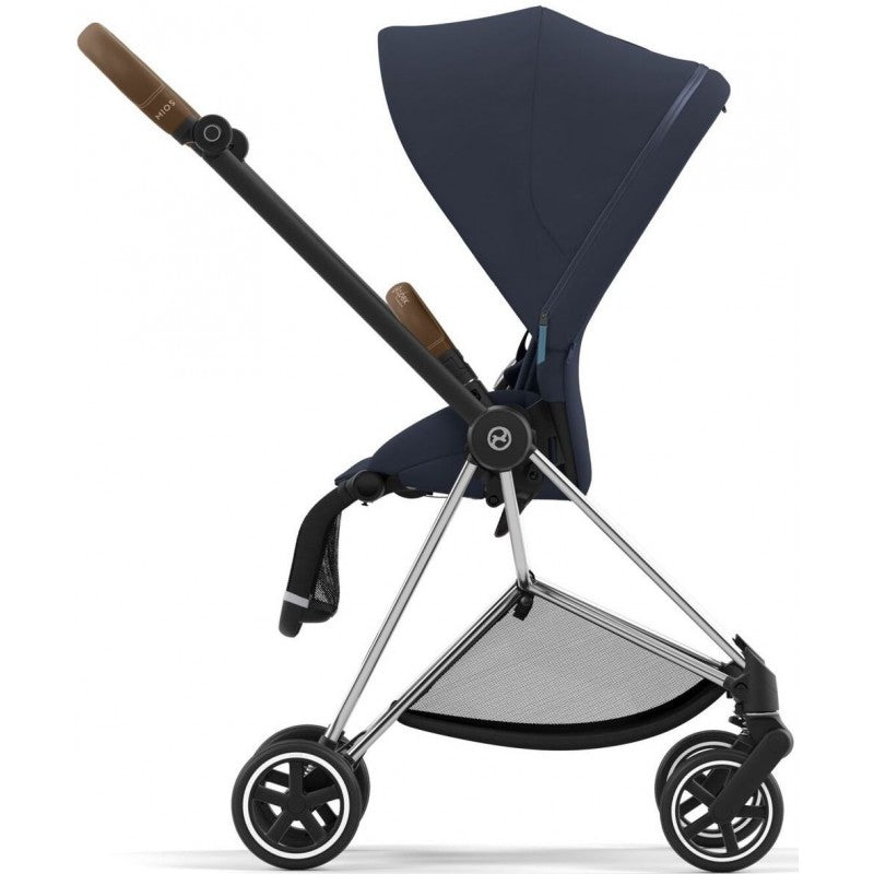 Cybex Mios Chrome Brown Seat Pack e Alcofa Lux Dark Blue
