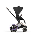 Cybex e-Priam Style Frame & Seat Champagne Gold
