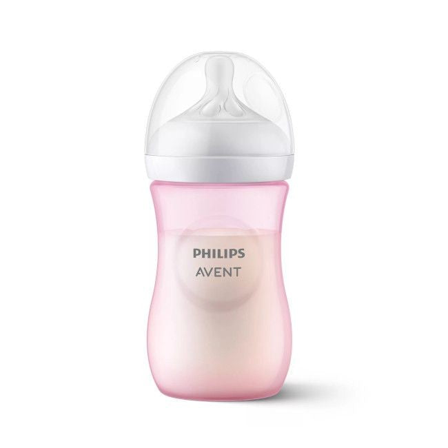 Philips avent biberão natural response rosa 260ml