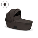 Cybex Balios S Lux Chocolate Brown + Alcofa Dobrável + Cloud G3 Plus Chocolate Brown + Base G3