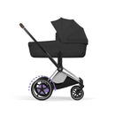 Cybex e-Priam Style Frame & Seat Chrome Brown