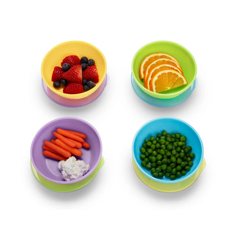 Munchkin Love a Bowls 4 Taças com Tampa + 2 Colheres
