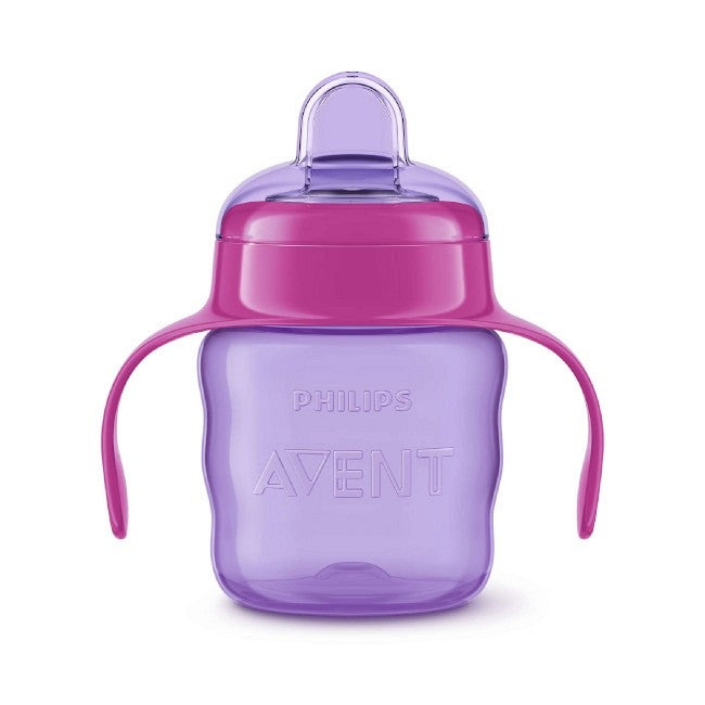 Philips avent copo de aprendizagem bico macio menina