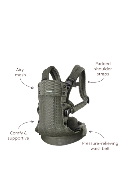 Babybjorn Mochila Porta Bebés Harmony 3D Mesh Antracite