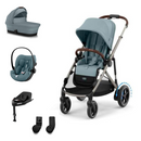 Cybex Pack eGazelle S + Alcofa + Cloud G Plus + Adaptadores + Base G Stormy Blue