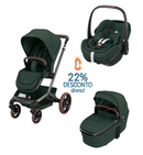 Maxi Cosi Fame + Pebble 360 Pro2 + Alcofa Twillic Green
