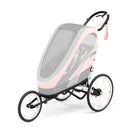 Cybex Zeno Chassi Black Details Pink